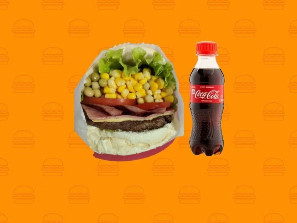 1x Calabresa + Coca mini
