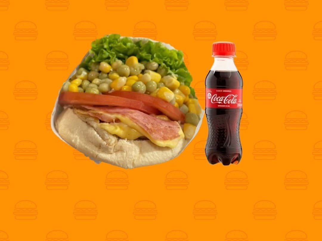 1 X Galinha + 1 Coca Mini
