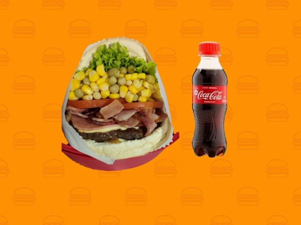 1x Bacon + Coca mini