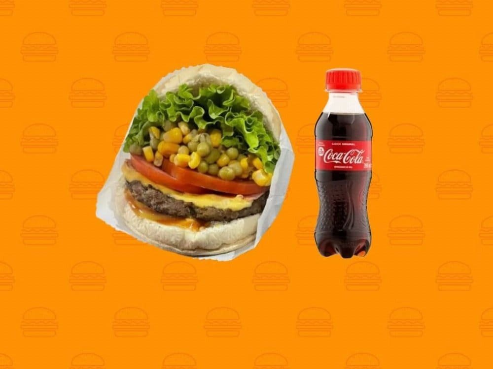 1x Salada + Coca mini